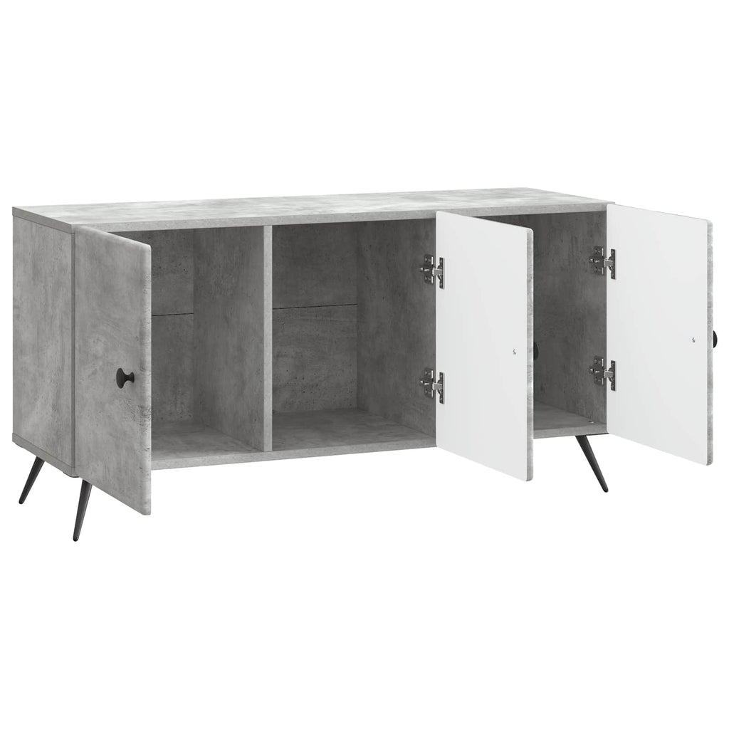 vidaXL Szafka pod telewizor Betonowy szary 99 x 34,5 x 50 cm
