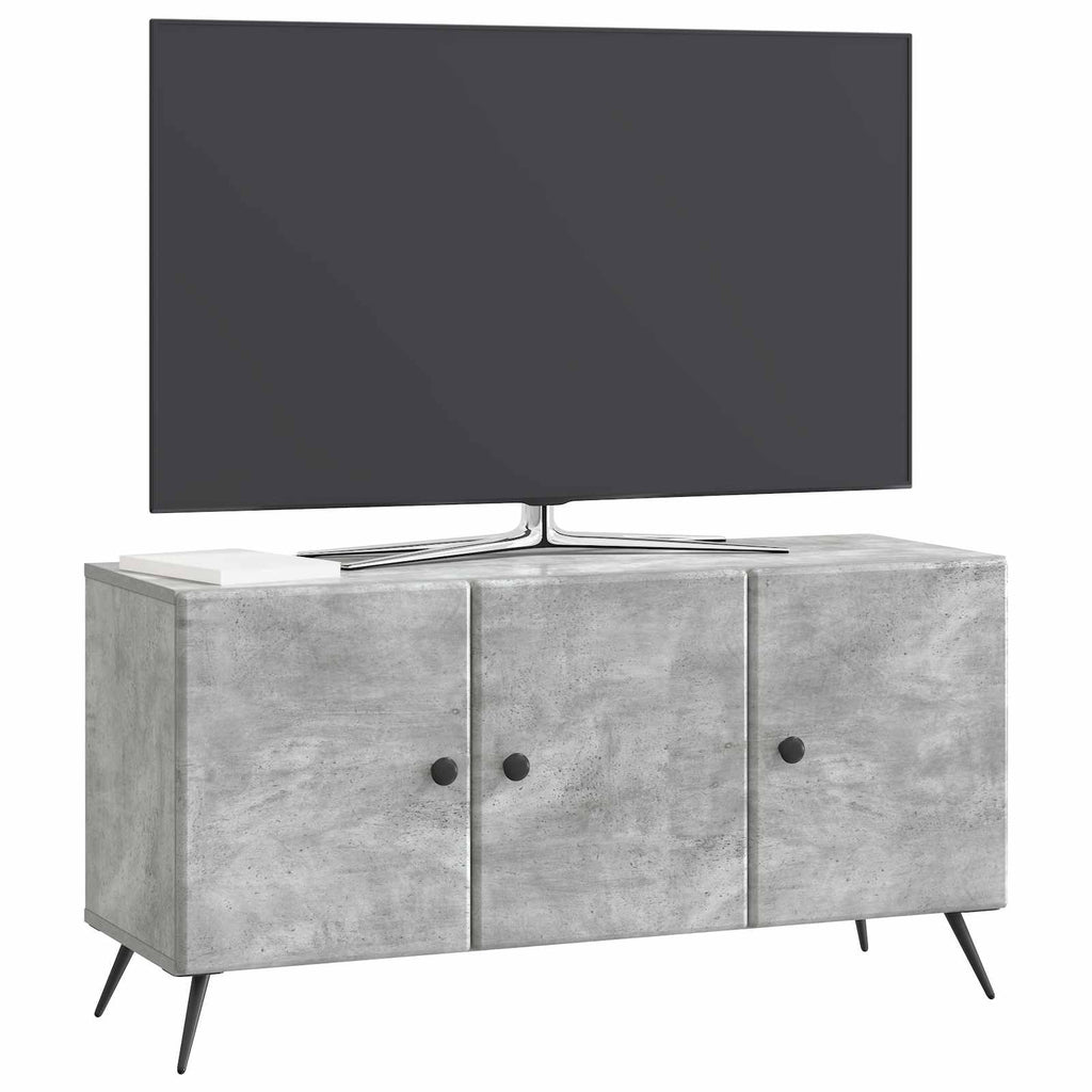 vidaXL Szafka pod telewizor Betonowy szary 99 x 34,5 x 50 cm