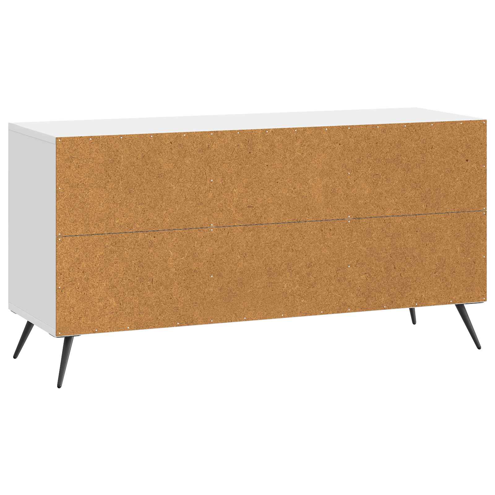 vidaXL Szafka pod telewizor Biały wysoki połysk 99 x 34,5 x 50 cm