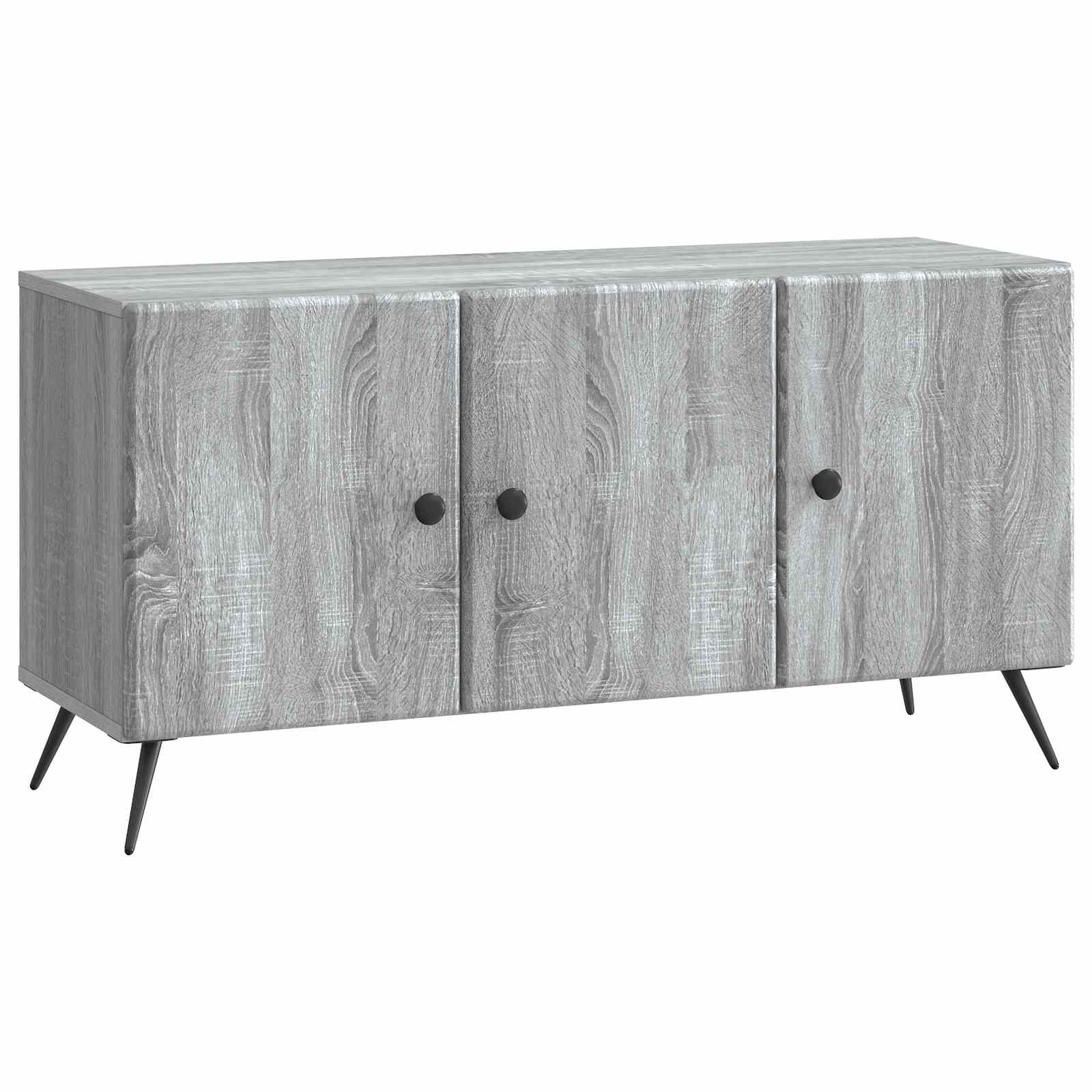vidaXL Szafka pod telewizor Szary Sonoma 99 x 34,5 x 50 cm