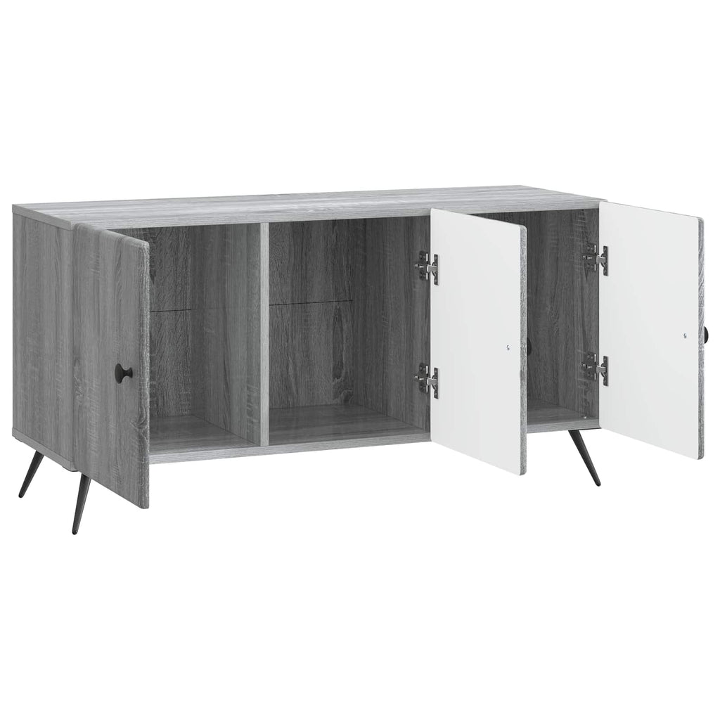 vidaXL Szafka pod telewizor Szary Sonoma 99 x 34,5 x 50 cm