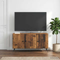 vidaXL Szafka pod telewizor Stare drewno 99 x 34,5 x 50 cm
