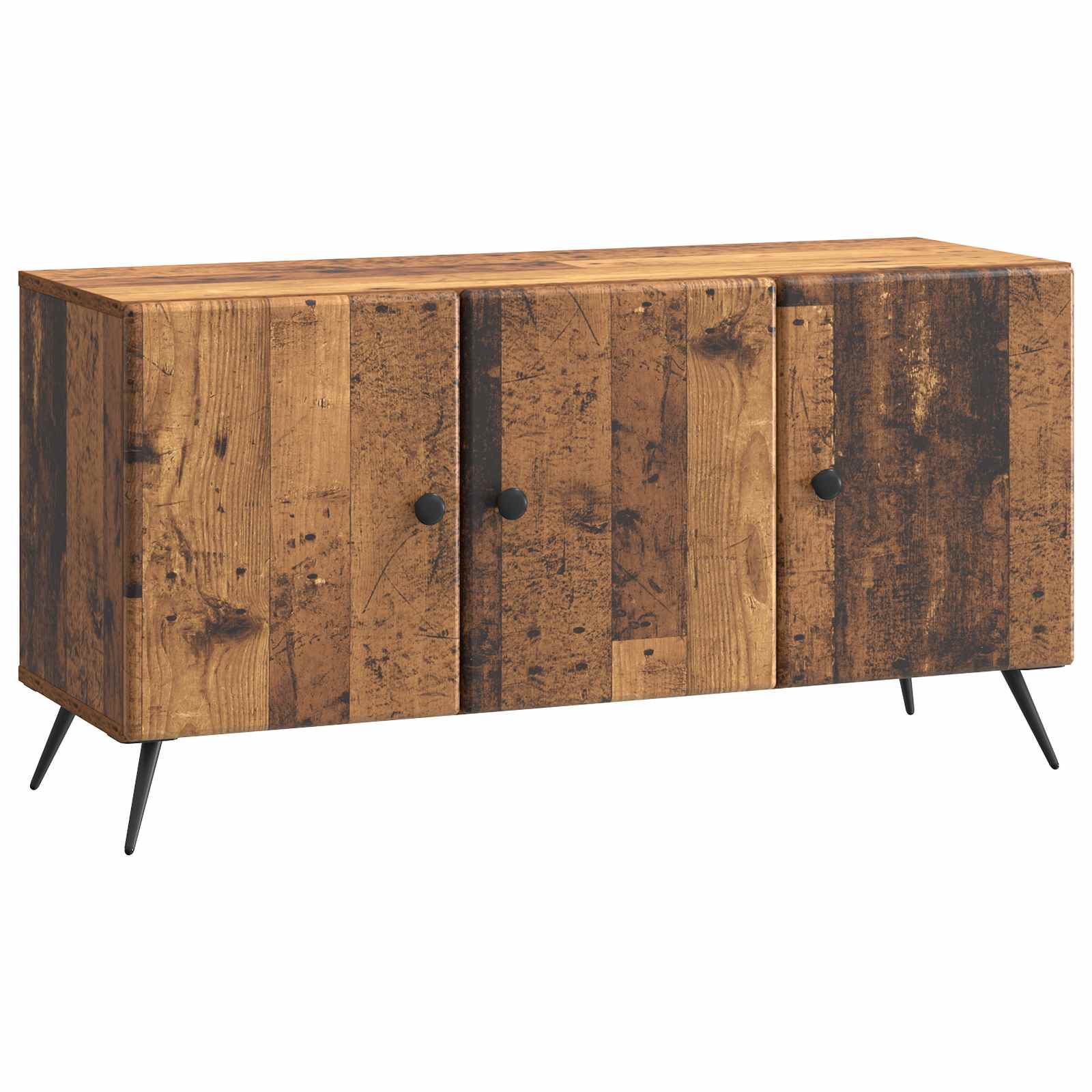 vidaXL Szafka pod telewizor Stare drewno 99 x 34,5 x 50 cm