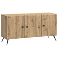 vidaXL Szafka pod telewizor Dąb artisan 99 x 34,5 x 50 cm