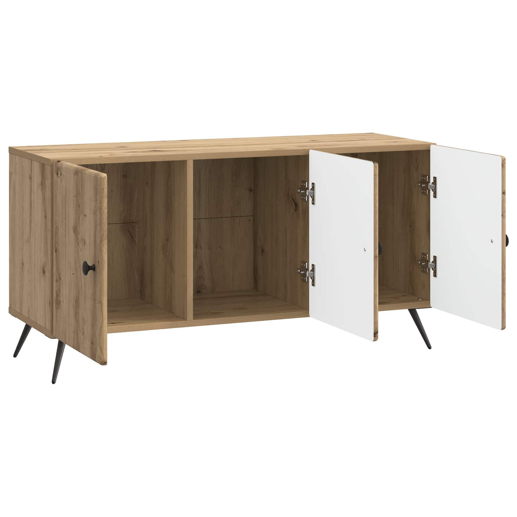 vidaXL Szafka pod telewizor Dąb artisan 99 x 34,5 x 50 cm