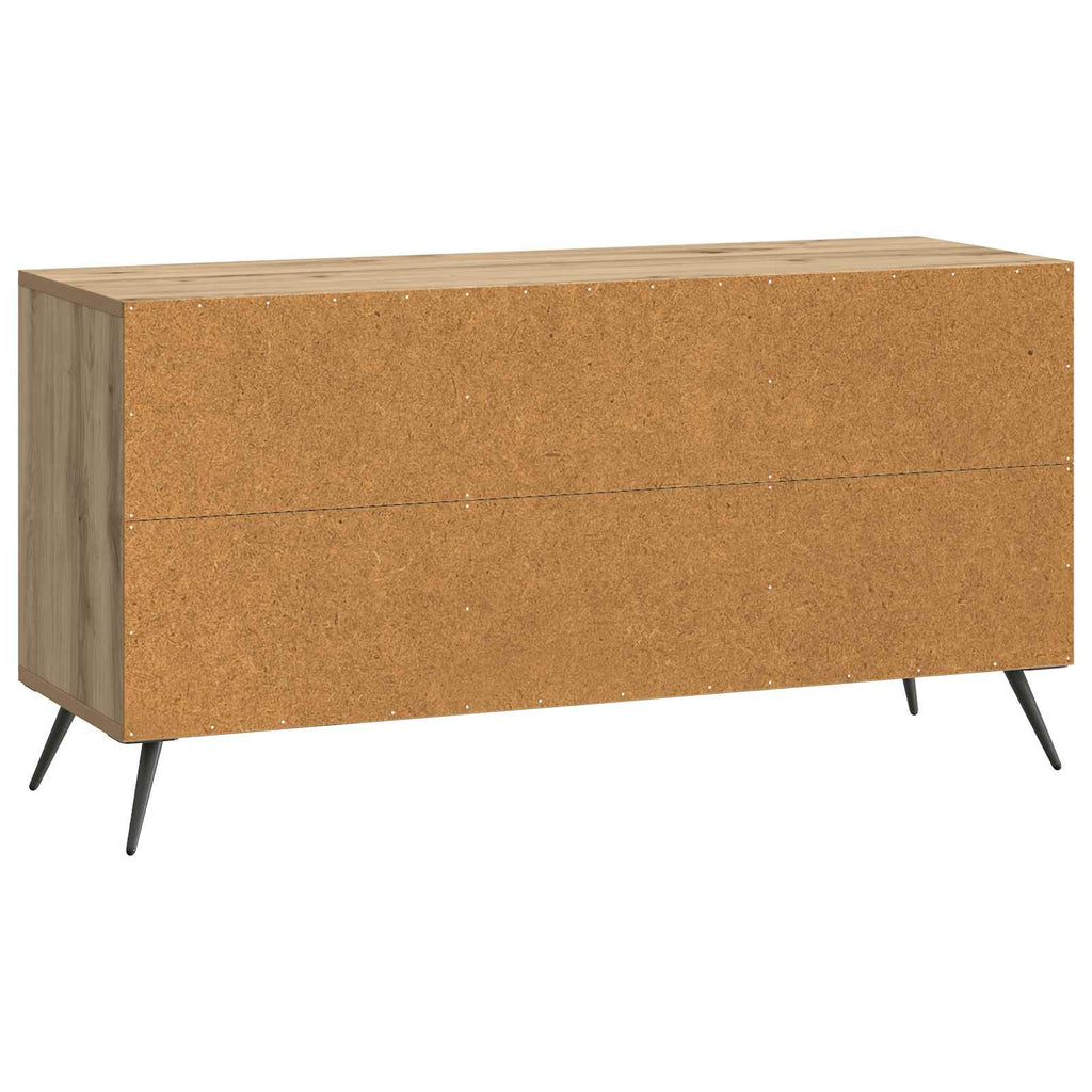 vidaXL Szafka pod telewizor Dąb artisan 99 x 34,5 x 50 cm