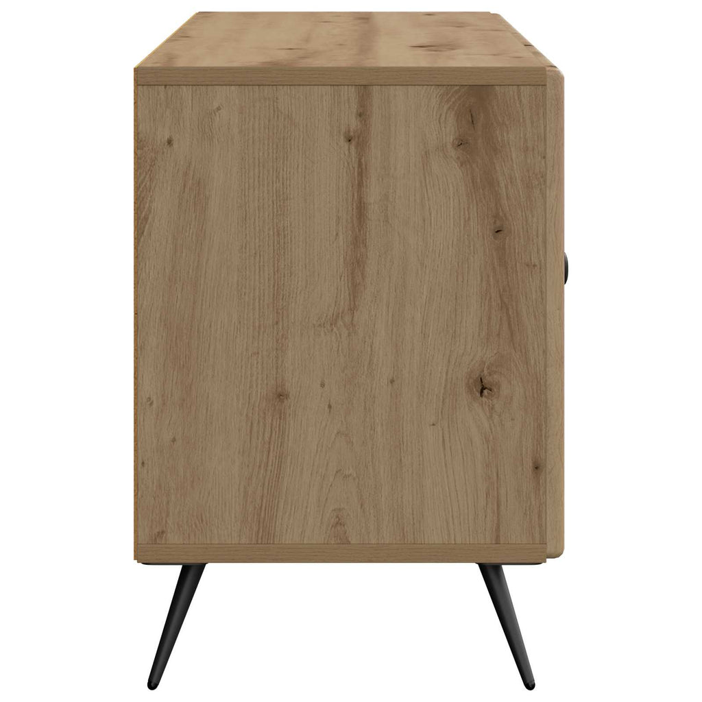 vidaXL Szafka pod telewizor Dąb artisan 99 x 34,5 x 50 cm