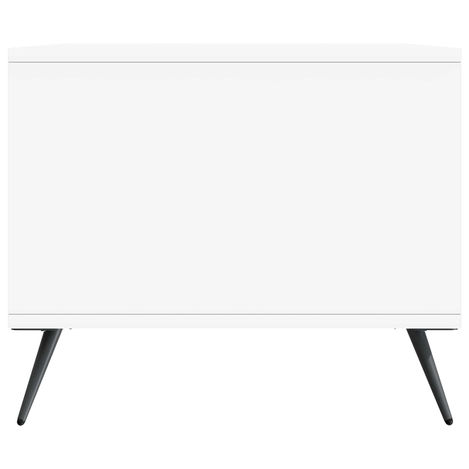 vidaXL Stolik kawowy Biały 90 x 50 x 40 cm Drewno inżynieryjne
