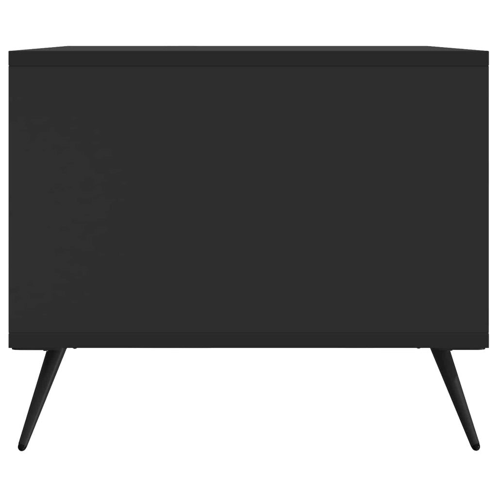 vidaXL Stolik kawowy Czarny 90 x 50 x 40 cm Drewno inżynieryjne