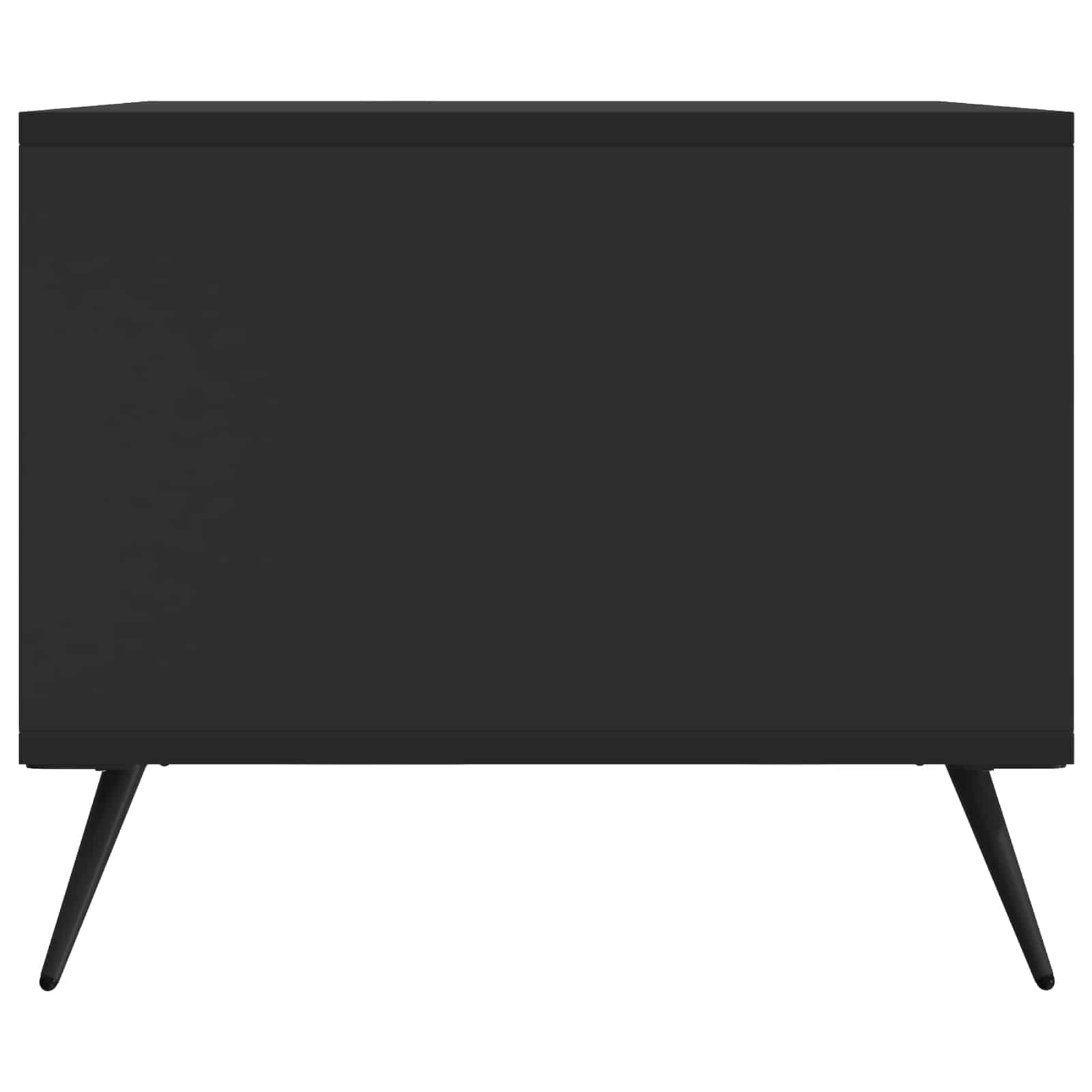 vidaXL Stolik kawowy Czarny 90 x 50 x 40 cm Drewno inżynieryjne