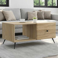 vidaXL Stolik kawowy dąb Sonoma 90 x 50 x 40 cm Drewno inżynieryjne