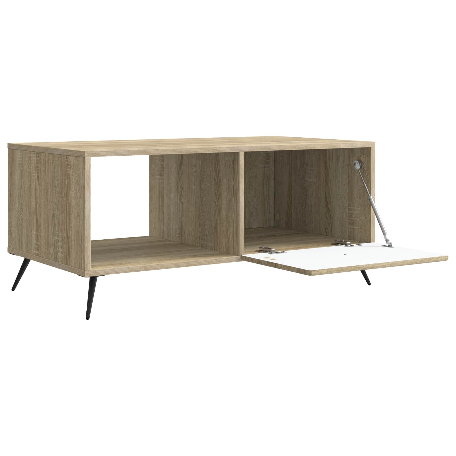 vidaXL Stolik kawowy dąb Sonoma 90 x 50 x 40 cm Drewno inżynieryjne