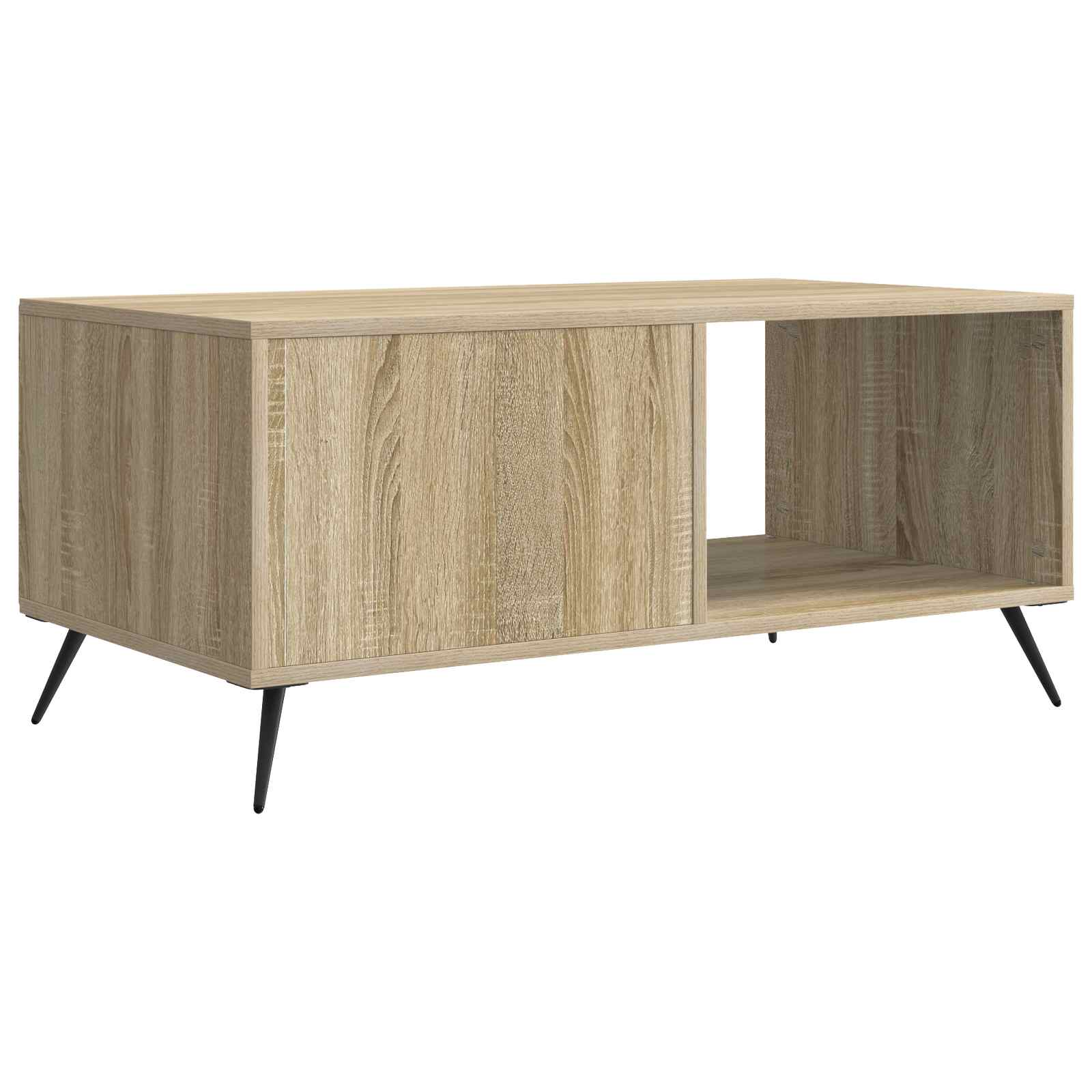 vidaXL Stolik kawowy dąb Sonoma 90 x 50 x 40 cm Drewno inżynieryjne