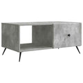 vidaXL Stolik kawowy Betonowy szary 90 x 50 x 40 cm