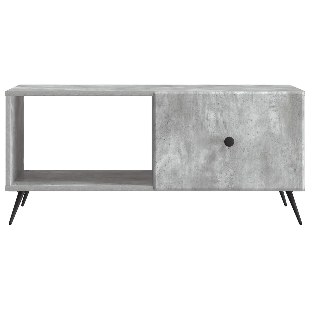 vidaXL Stolik kawowy Betonowy szary 90 x 50 x 40 cm