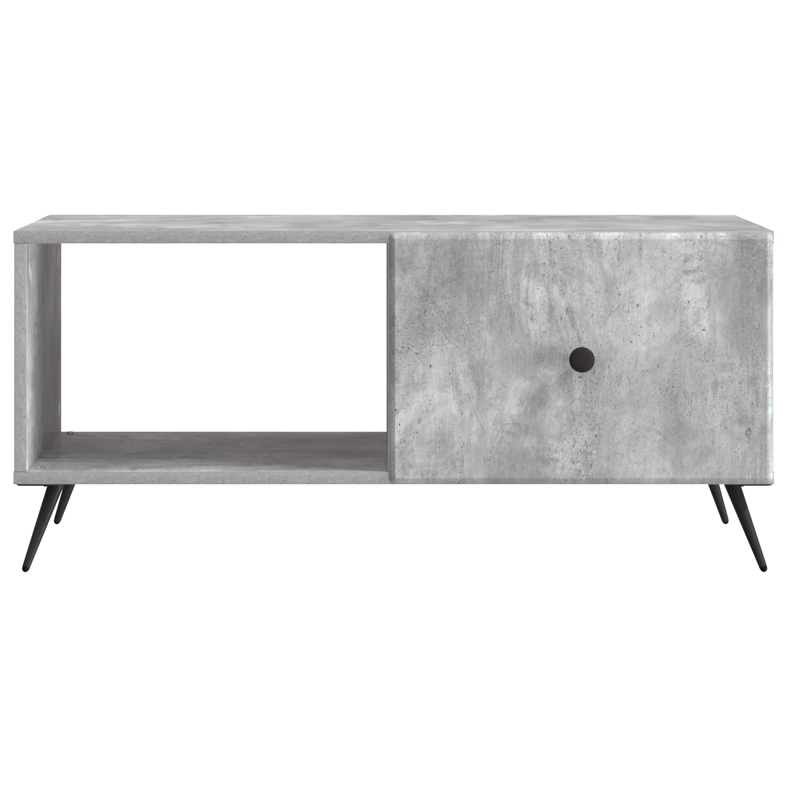 vidaXL Stolik kawowy Betonowy szary 90 x 50 x 40 cm