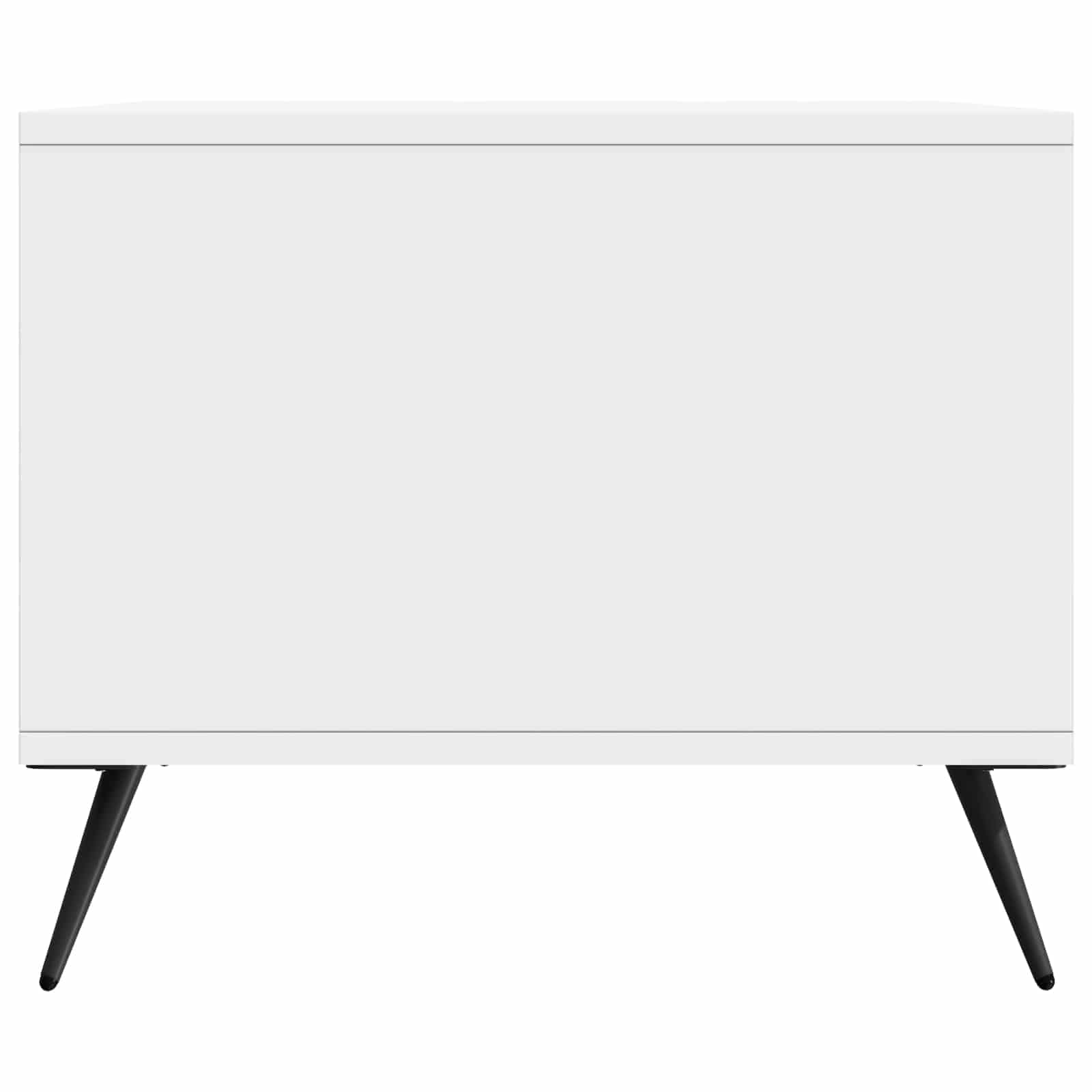 vidaXL Stolik kawowy Biały wysoki połysk 90 x 50 x 40 cm