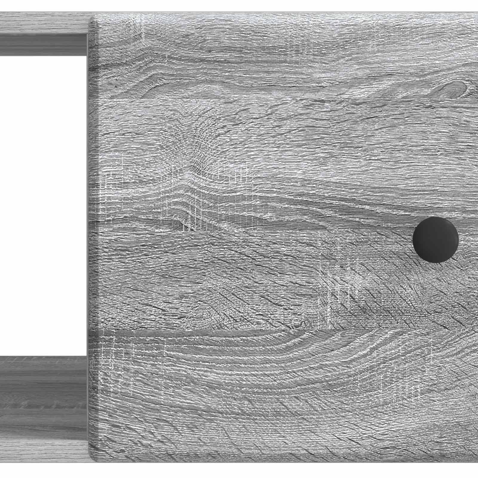 vidaXL Stolik kawowy Szary Sonoma 90 x 50 x 40 cm Drewno inżynieryjne