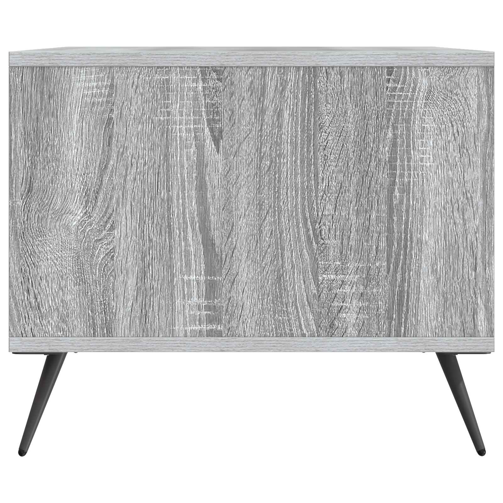 vidaXL Stolik kawowy Szary Sonoma 90 x 50 x 40 cm Drewno inżynieryjne