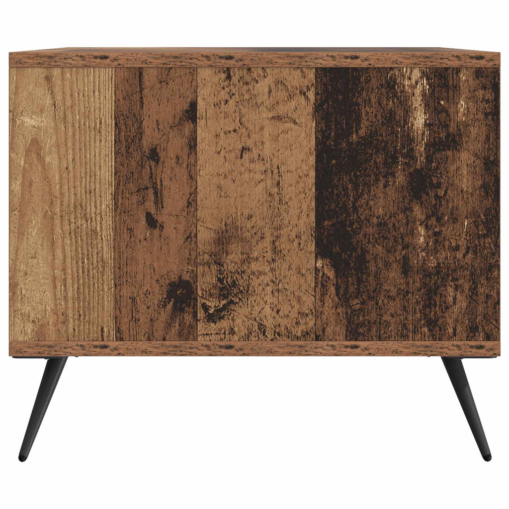 vidaXL Stolik kawowy Stare drewno 90 x 50 x 40 cm Drewno inżynieryjne