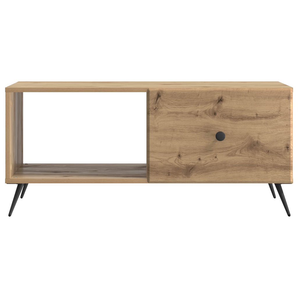 vidaXL Stolik kawowy Dąb artisan 90 x 50 x 40 cm Drewno inżynieryjne