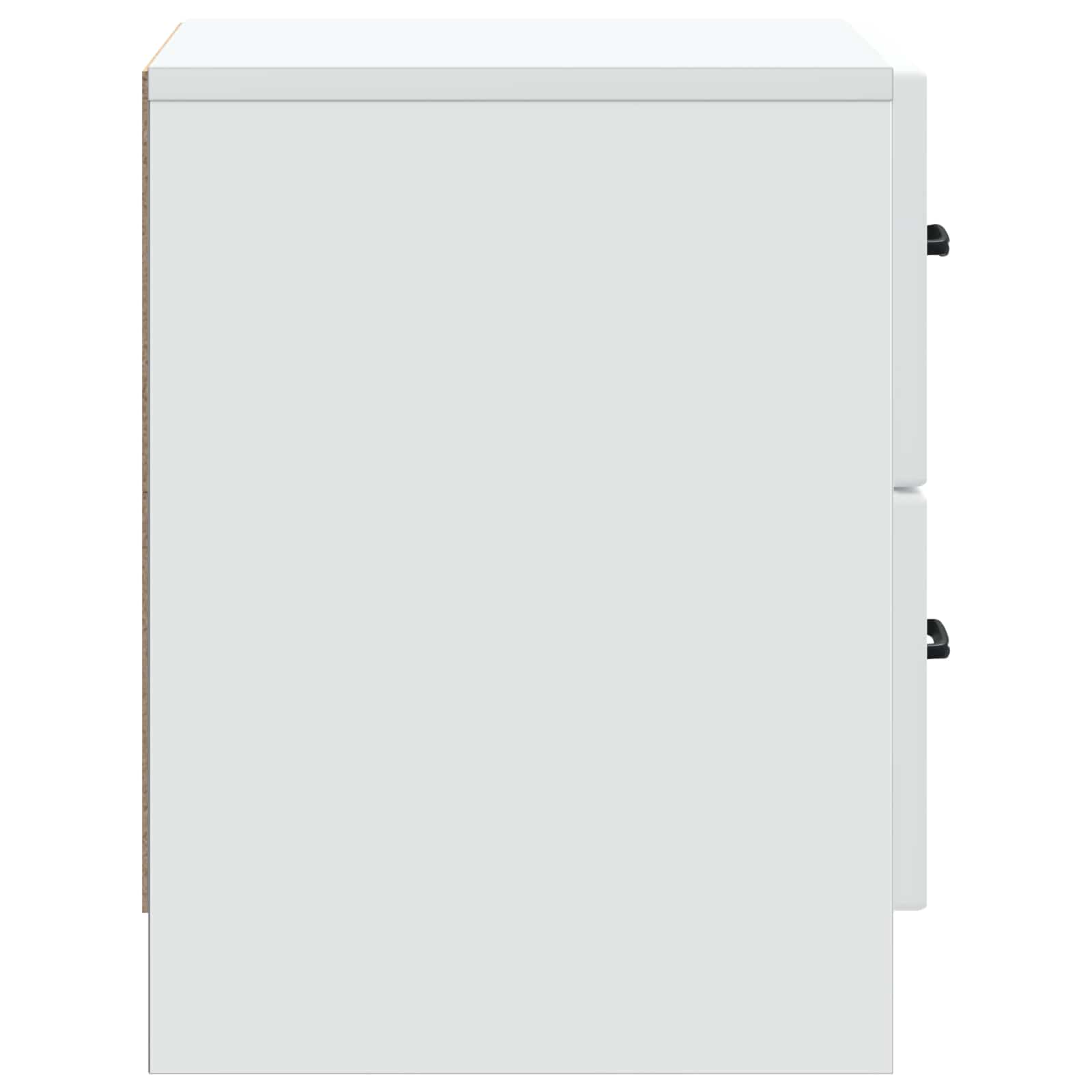 vidaXL Szafka Nocna z szufladą 2 pcs Biały 43 x 34,5 x 44,5 cm