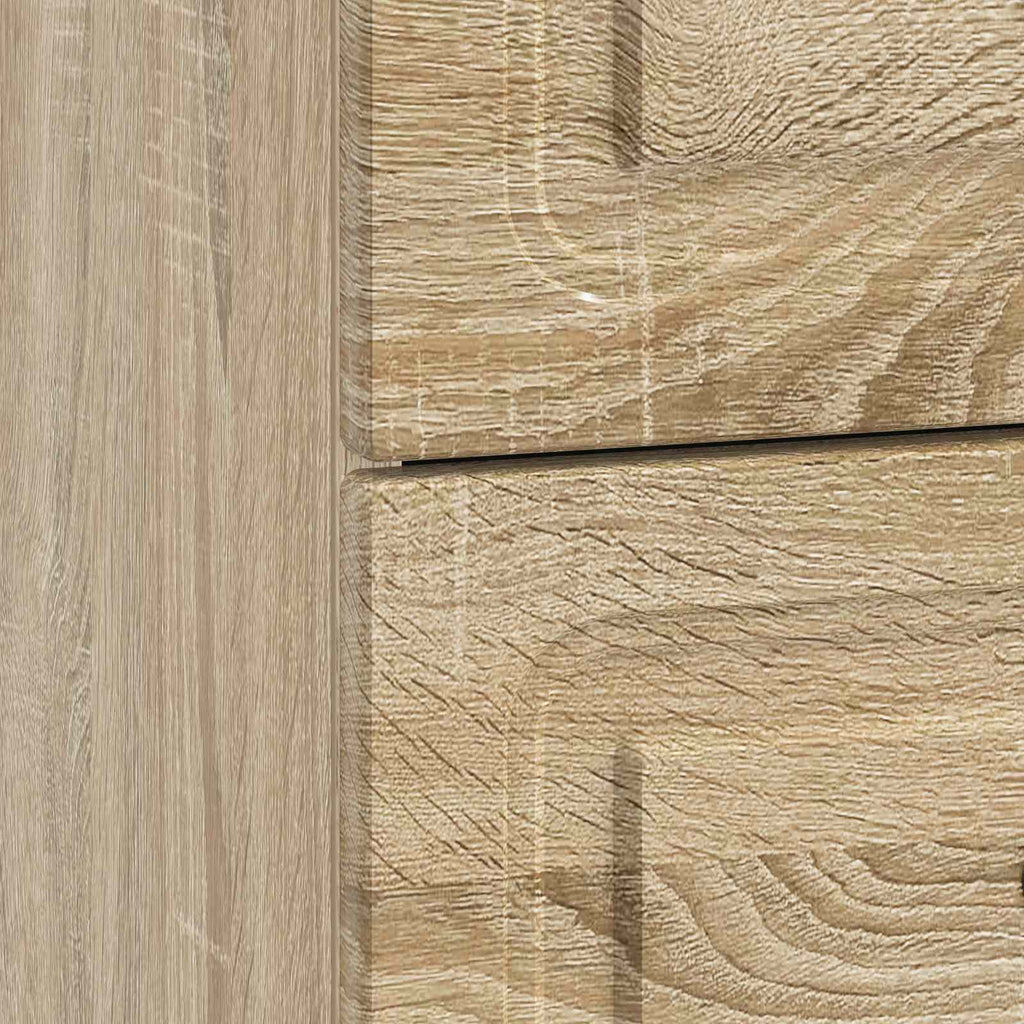 vidaXL Szafka Nocna z szufladą 2 pcs dąb Sonoma 43 x 34,5 x 44,5 cm