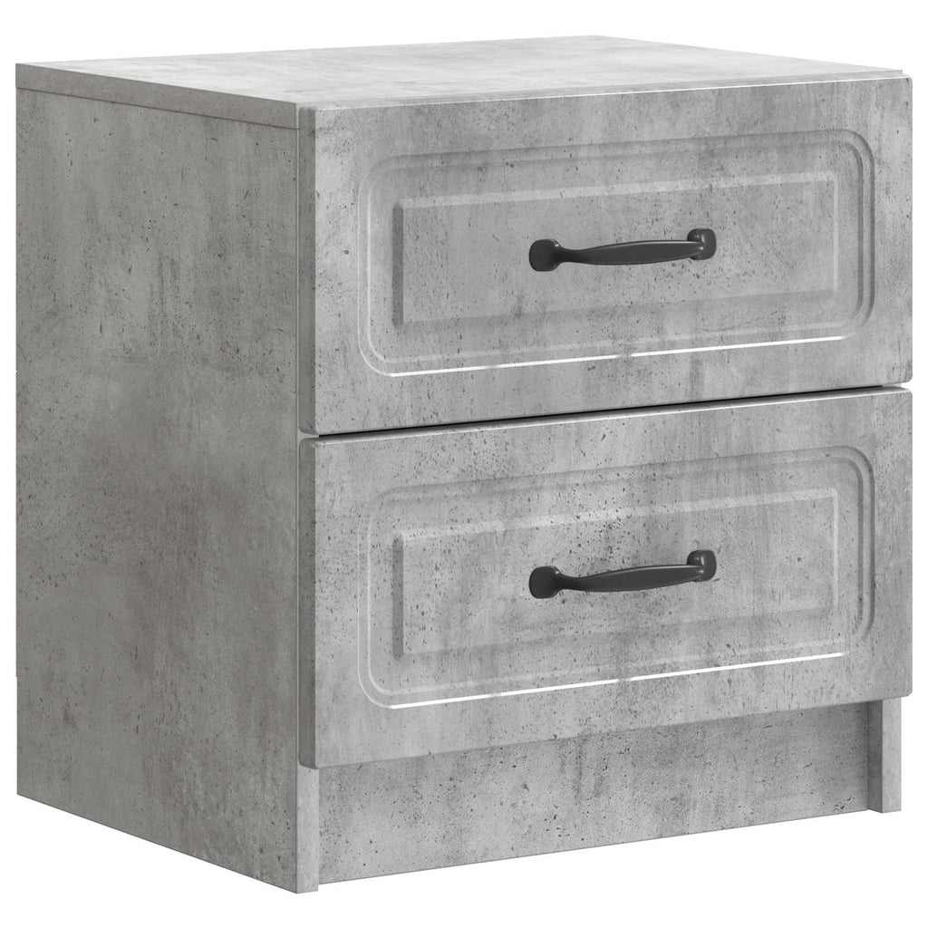vidaXL Szafka Nocna z szufladą Betonowy szary 43 x 34,5 x 44,5 cm
