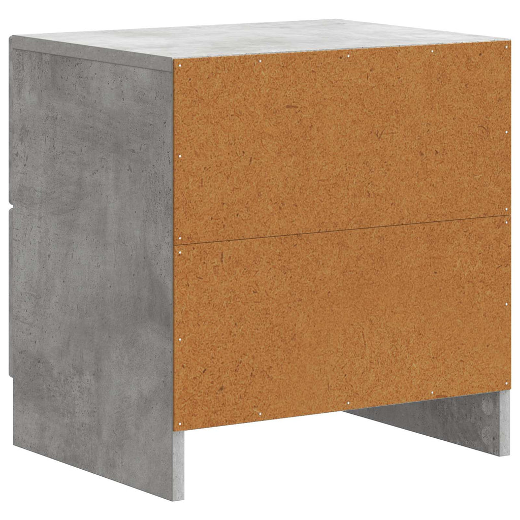 vidaXL Szafka Nocna z szufladą Betonowy szary 43 x 34,5 x 44,5 cm