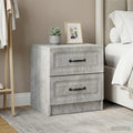 vidaXL Szafka Nocna 2 szt. Betonowy szary 43 x 34,5 x 44,5 cm