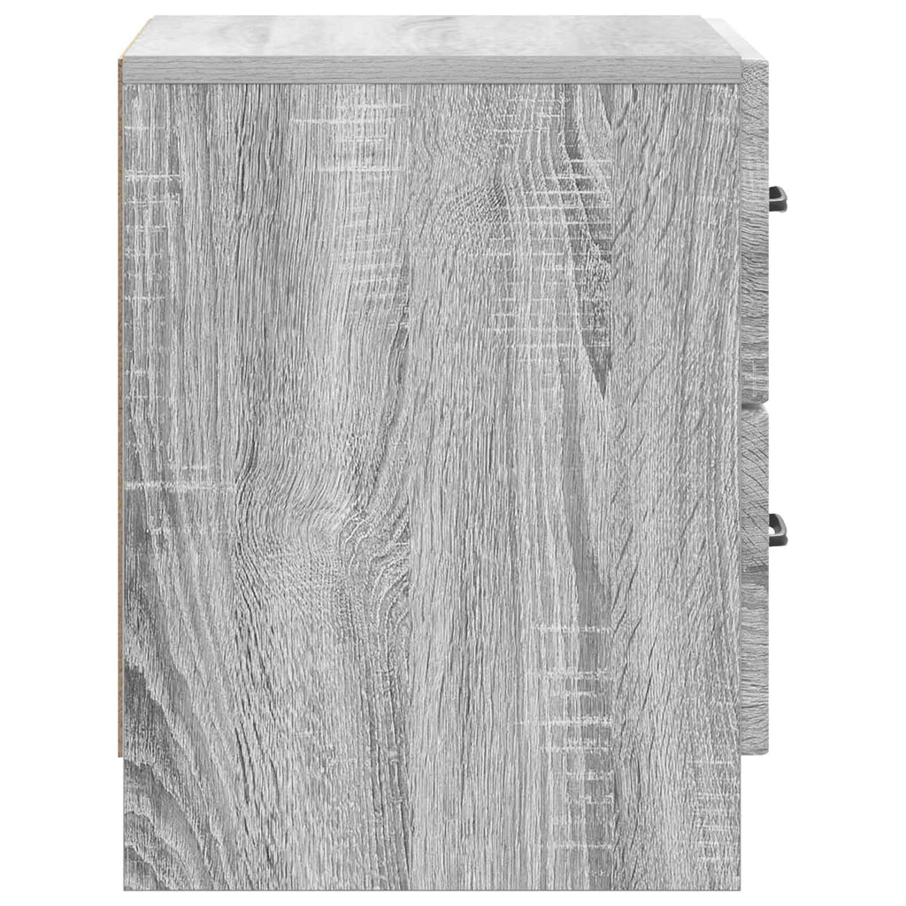vidaXL Szafka Nocna z szufladą Szary Sonoma 43 x 34,5 x 44,5 cm