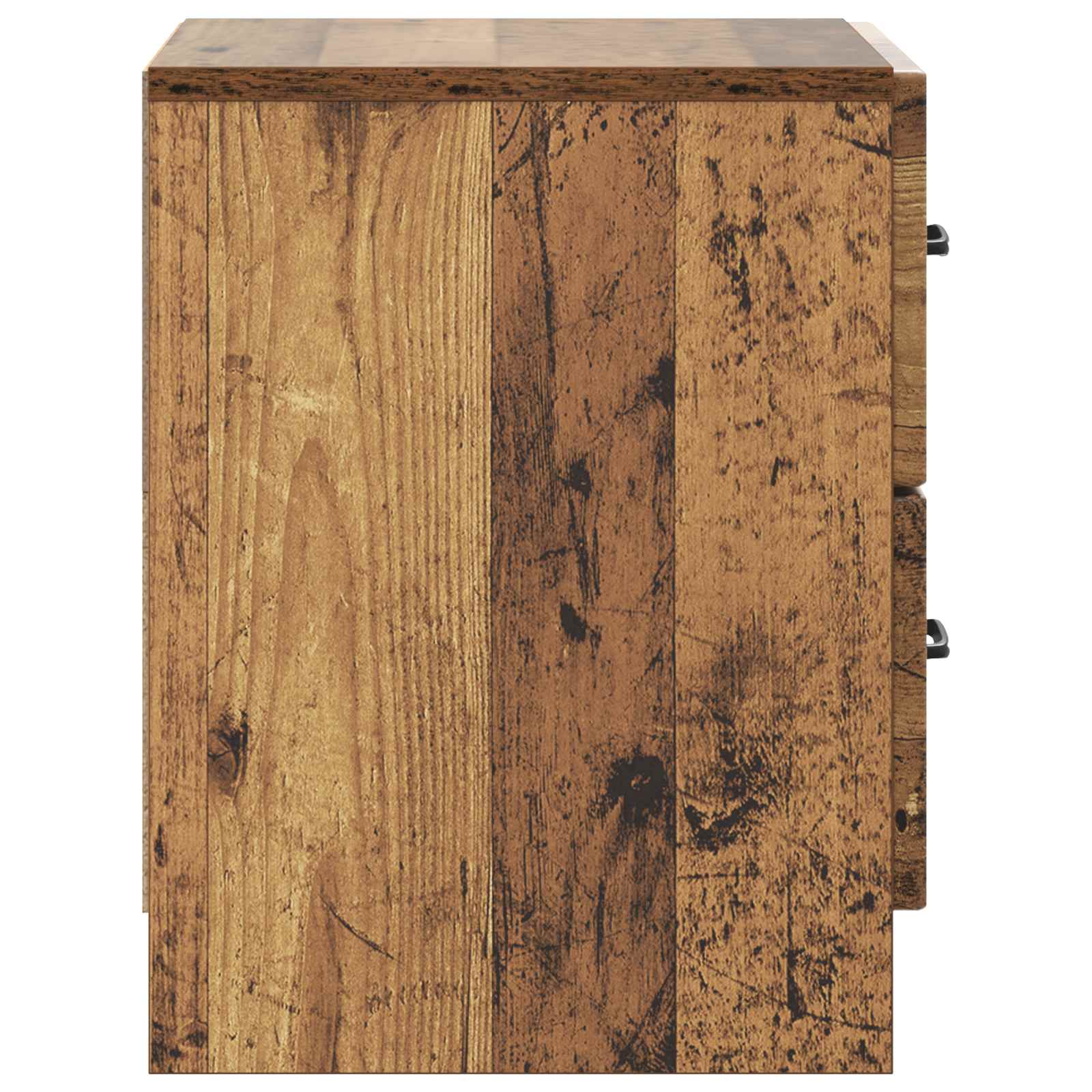 vidaXL Szafka Nocna z szufladą Stare drewno 43 x 34,5 x 44,5 cm