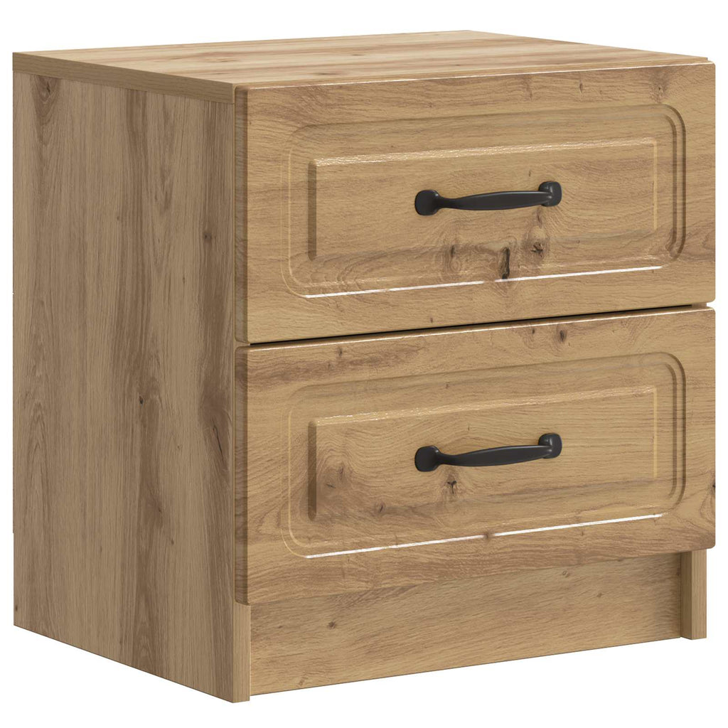 vidaXL Szafka Nocna z szufladą 2 pcs Dąb artisan 43 x 34,5 x 44,5 cm