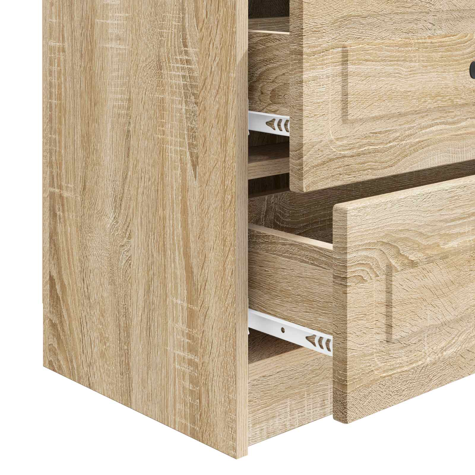 vidaXL Szafka Nocna dąb Sonoma 62 x 34,5 x 44,5 cm Drewno inżynieryjne