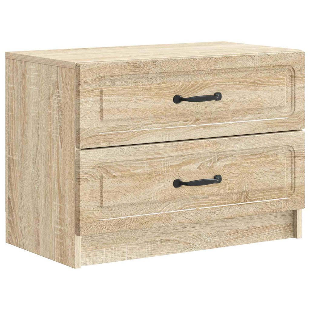 vidaXL Szafka Nocna dąb Sonoma 62 x 34,5 x 44,5 cm Drewno inżynieryjne