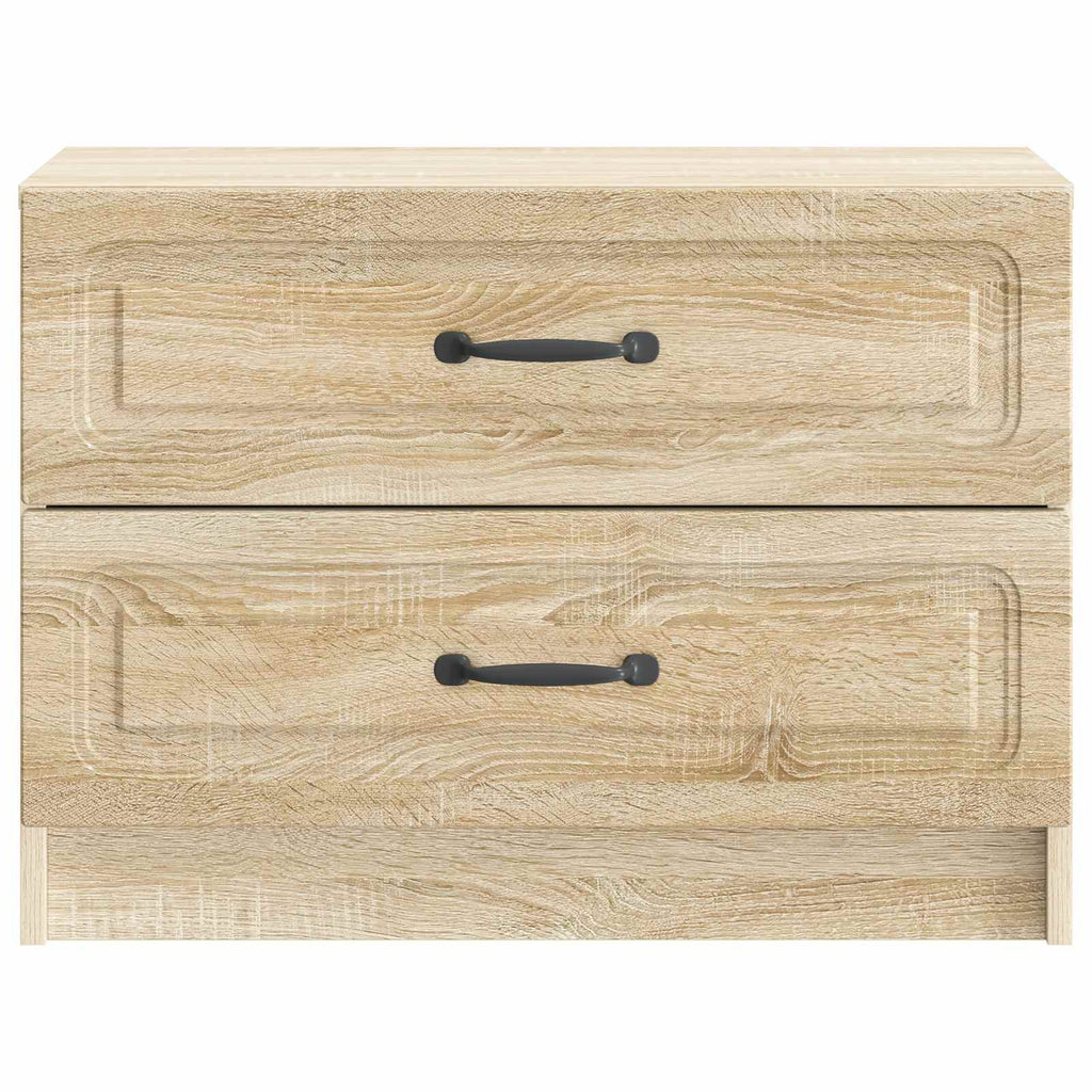 vidaXL Szafka Nocna dąb Sonoma 62 x 34,5 x 44,5 cm Drewno inżynieryjne