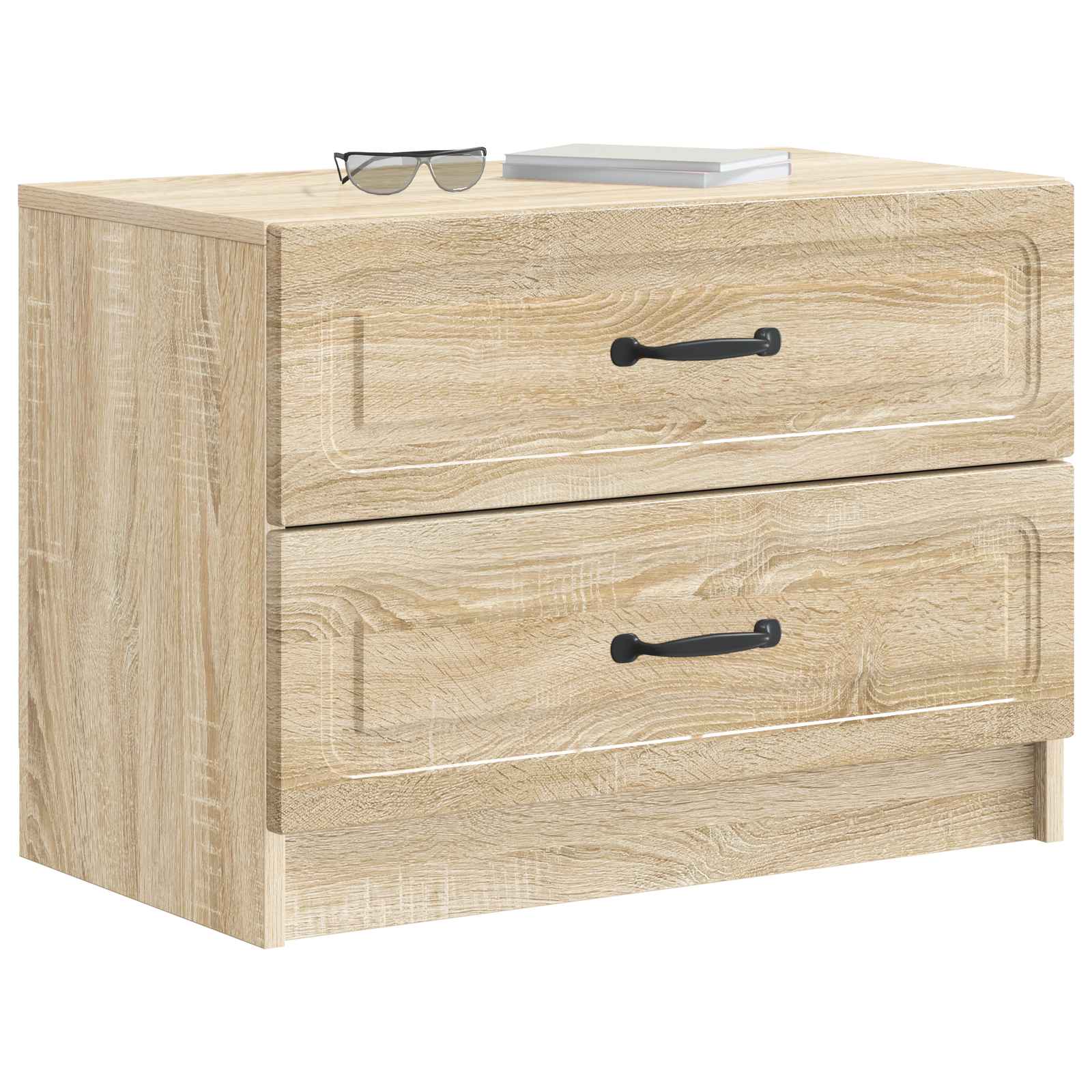vidaXL Szafka Nocna dąb Sonoma 62 x 34,5 x 44,5 cm Drewno inżynieryjne