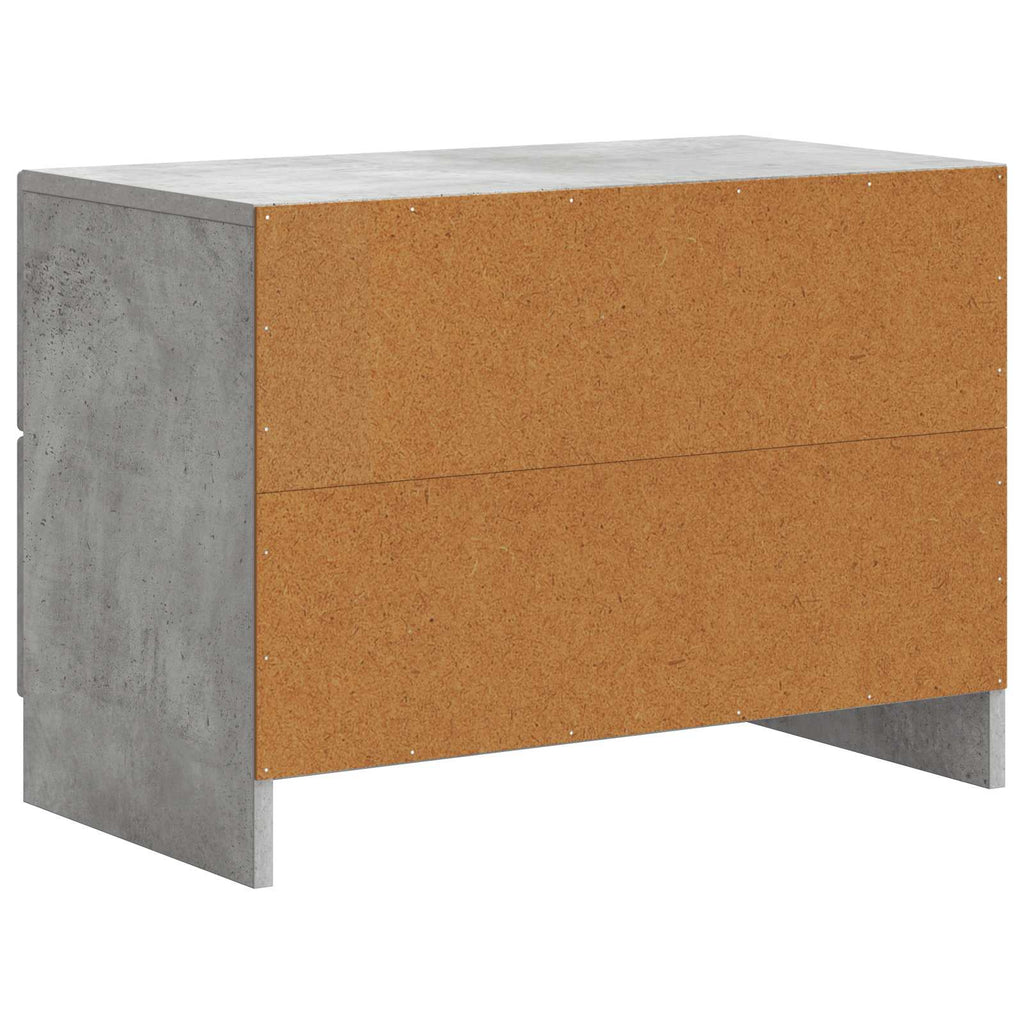 vidaXL Szafka Nocna z szufladą Betonowy szary 62 x 34,5 x 44,5 cm