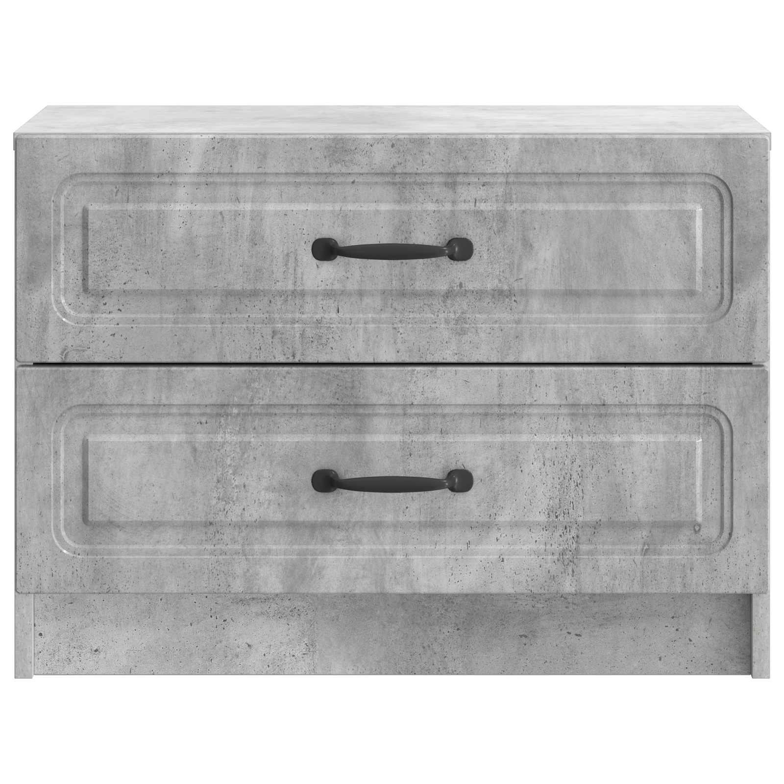 vidaXL Szafka Nocna z szufladą Betonowy szary 62 x 34,5 x 44,5 cm