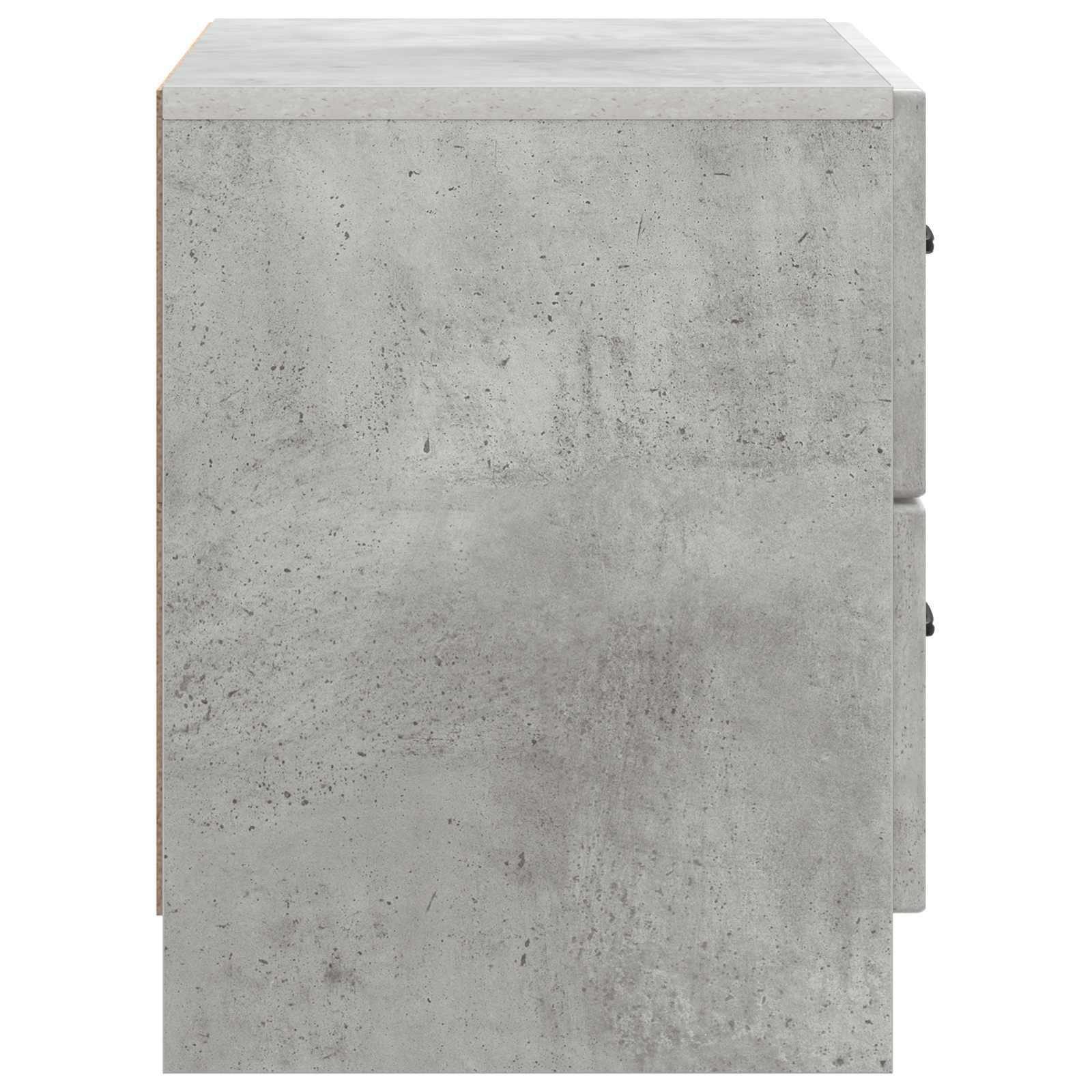 vidaXL Szafka Nocna z szufladą Betonowy szary 62 x 34,5 x 44,5 cm