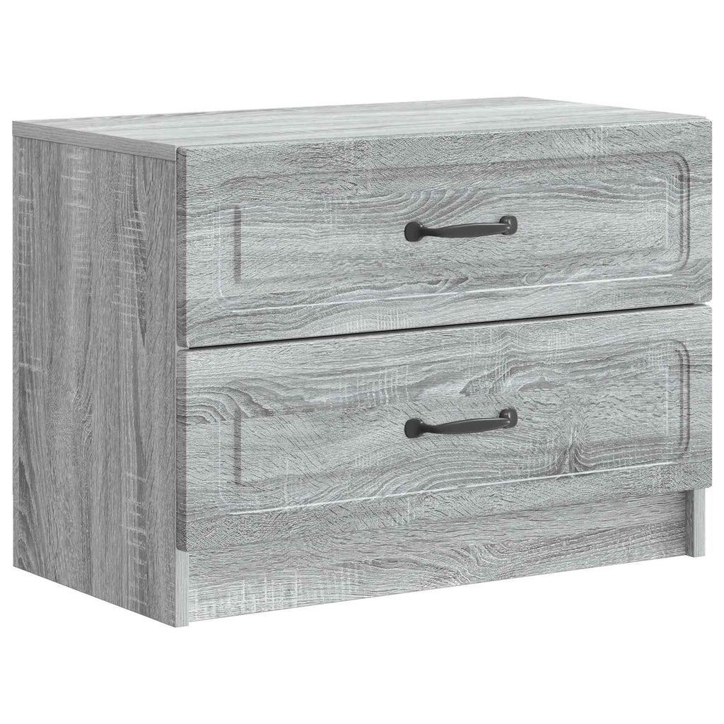 vidaXL Szafka Nocna z szufladą Szary Sonoma 62 x 34,5 x 44,5 cm