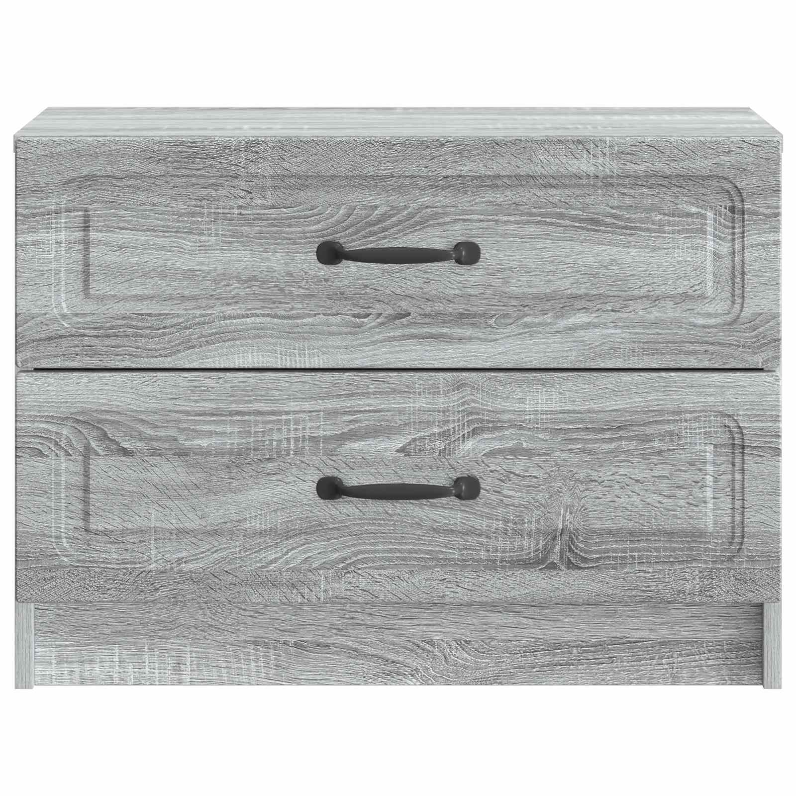 vidaXL Szafka Nocna z szufladą Szary Sonoma 62 x 34,5 x 44,5 cm