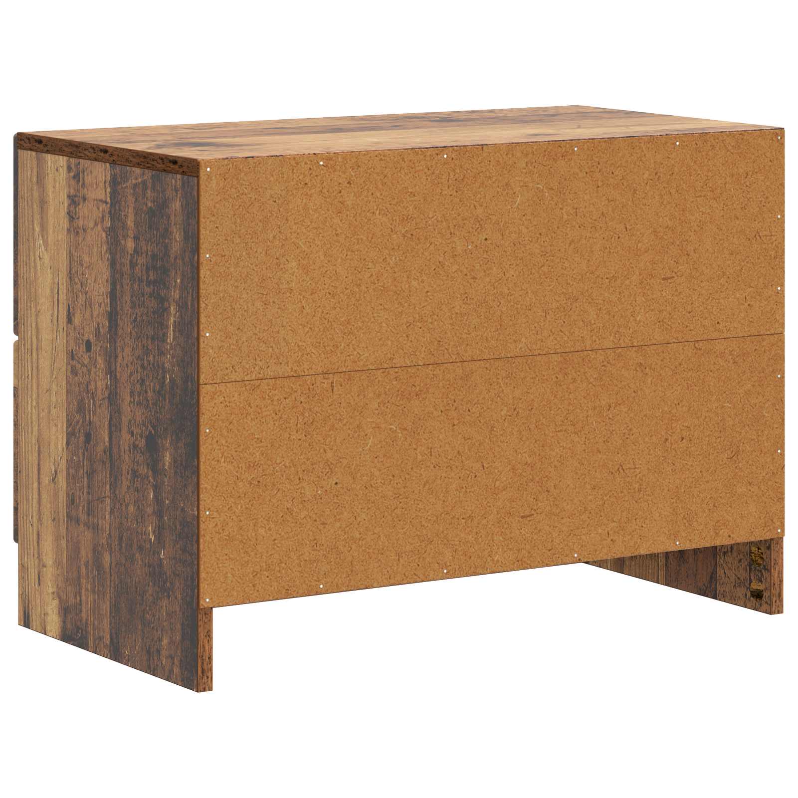 vidaXL Szafka Nocna z szufladą Stare drewno 62 x 34,5 x 44,5 cm
