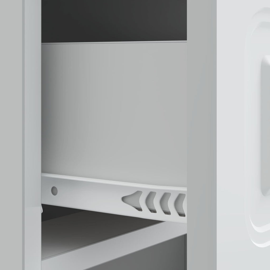 vidaXL Szafka Nocna Biały 43 x 41 x 63,5 cm Drewno inżynieryjne