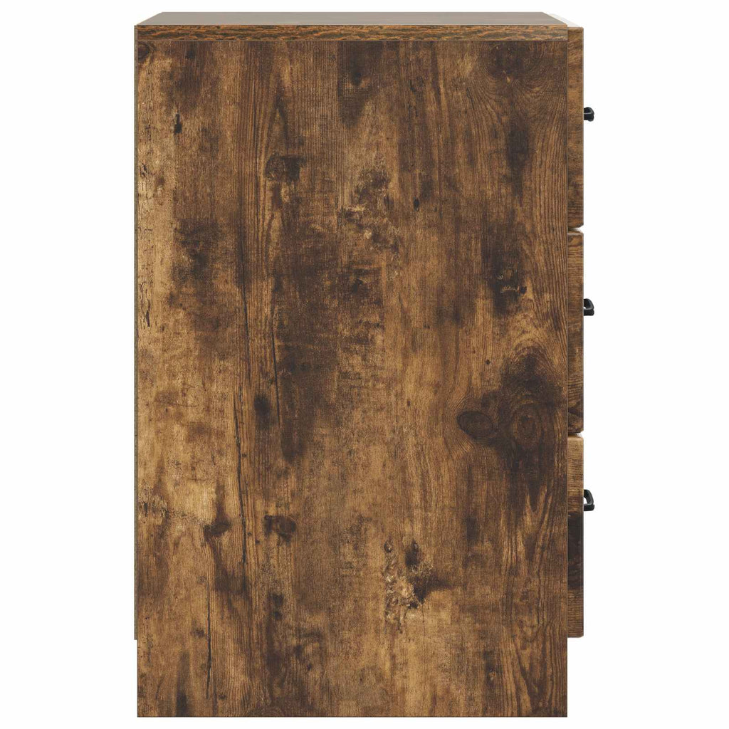 vidaXL Szafka Nocna Dąb wędzony 43 x 41 x 63,5 cm Drewno inżynieryjne