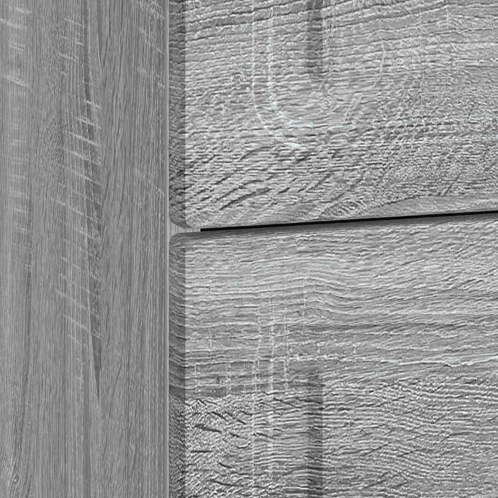 vidaXL Szafka Nocna Szary Sonoma 43 x 41 x 63,5 cm Drewno inżynieryjne