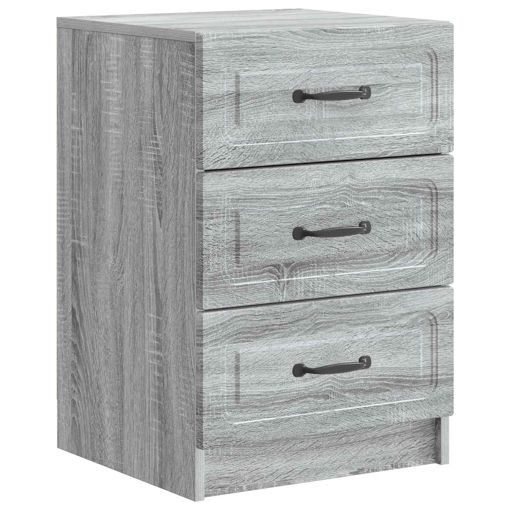 vidaXL Szafka Nocna Szary Sonoma 43 x 41 x 63,5 cm Drewno inżynieryjne