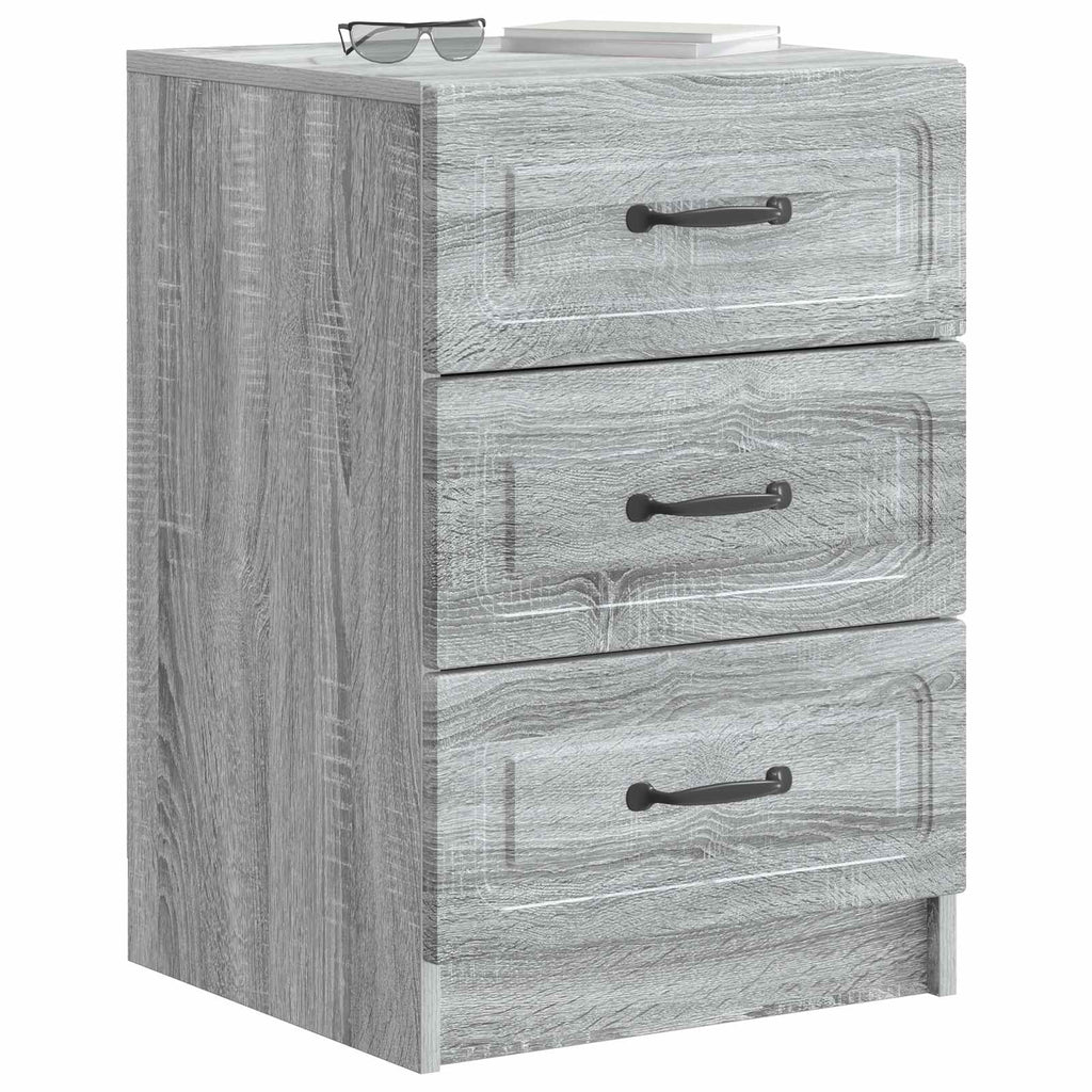 vidaXL Szafka Nocna Szary Sonoma 43 x 41 x 63,5 cm Drewno inżynieryjne