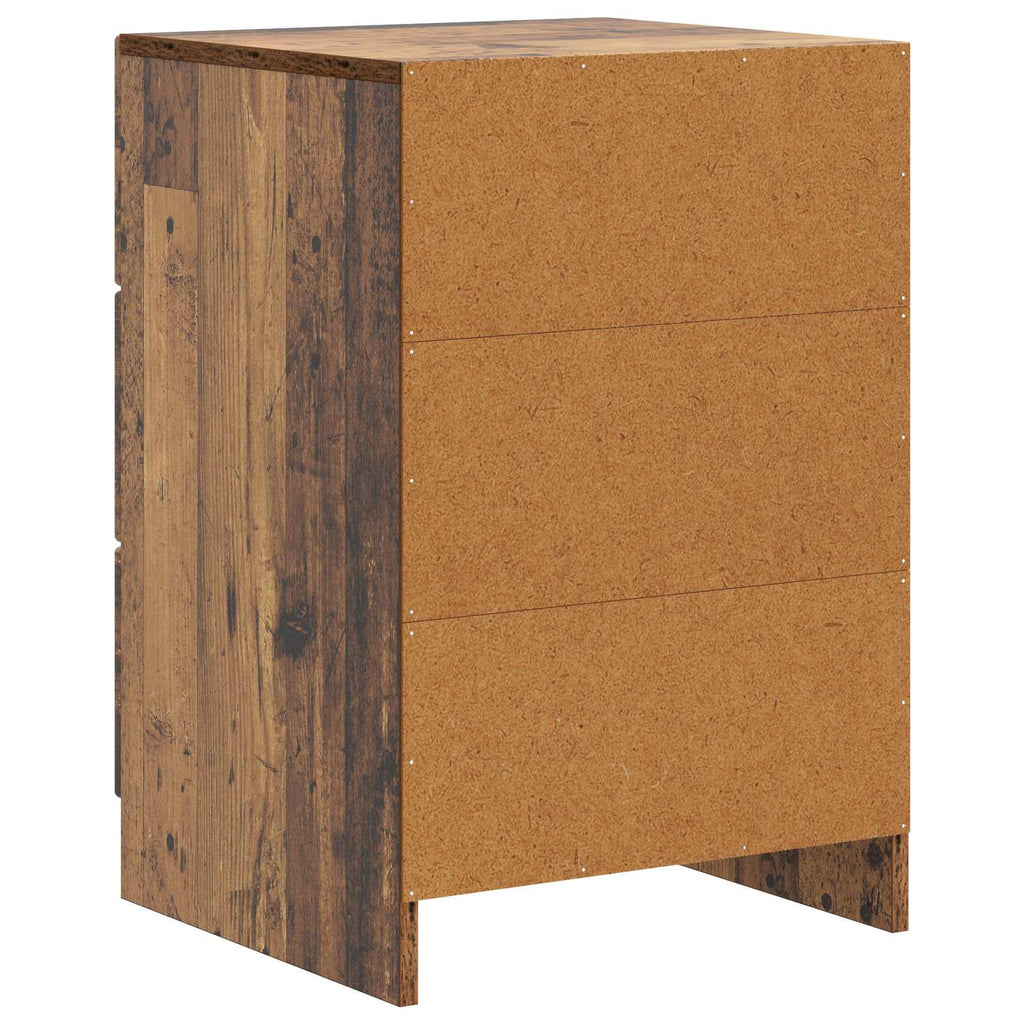 vidaXL Szafka Nocna Stare drewno 43 x 41 x 63,5 cm Drewno inżynieryjne