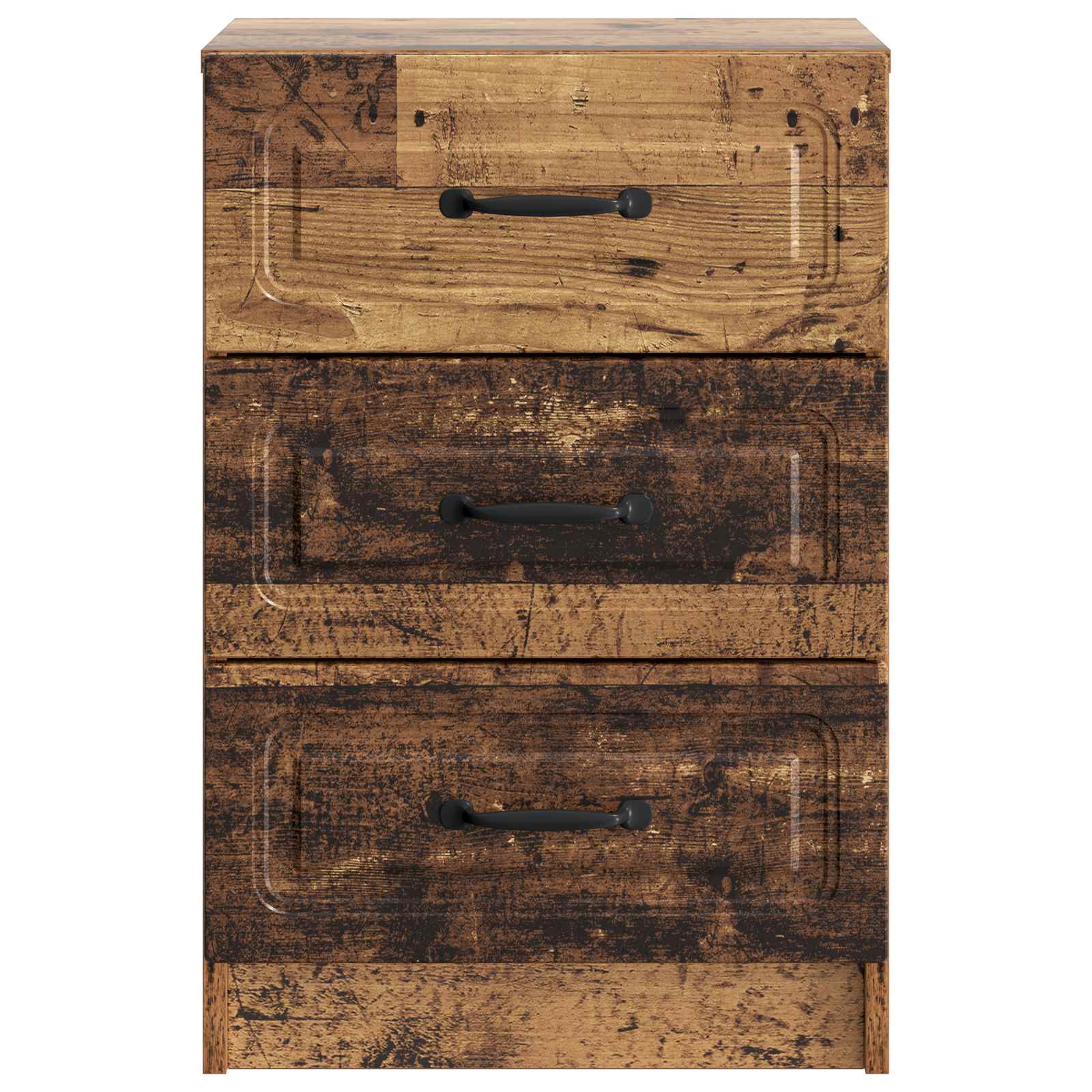 vidaXL Szafka Nocna Stare drewno 43 x 41 x 63,5 cm Drewno inżynieryjne